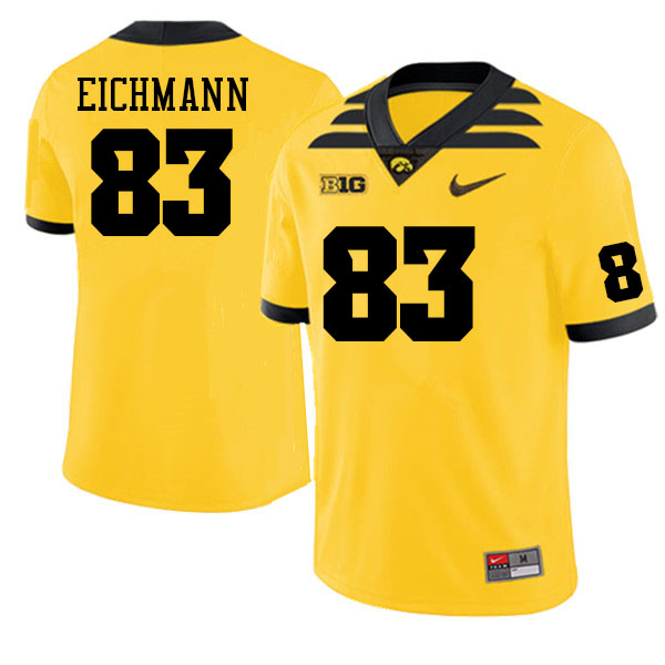 Men #83 Alex Eichmann Iowa Hawkeyes College Football Alternate Jerseys Sale-Gold
